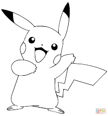 This is perfect for preschoolers, kindergarten, or anyone who could use a little creative in their day. Pokemon Pikachu Coloring Sheet Novocom Top