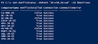 How to test remote computer connectivity using powershell? Using Powershell To Test Whether Hotfixes Is Installed Jan Egil Ring Powershell No