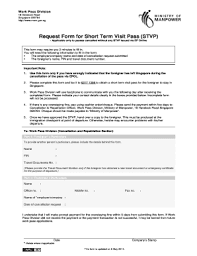 Furthermore, all dependant passes, long term visit passes, letters of consent and work permits that were granted on the basis of the ep will be canceled. Stvp Extension Fill Online Printable Fillable Blank Pdffiller