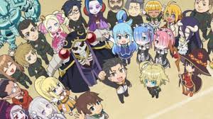 Тв (>12 эп.), 25 мин. Konosuba Overlord Re Zero Anime Crossover Announces Season 2