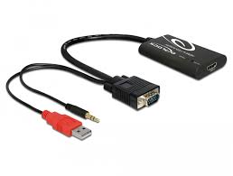 When it comes to vga vs hdmi, hdmi is much better than vga, for a number of reasons. Delock Products 62407 Hdmi To Vga Adapter With Audio