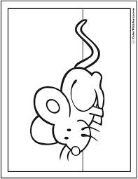 Be sure to check back often, as more mickey mouse coloring pages and other themed coloring challenges are being added here all the time. Mouse Coloring Pages To Print And Customize For Kids