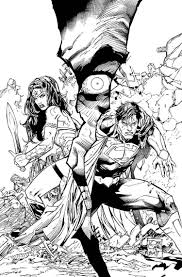 And you can freely use images for your personal blog! Oct130158 Superman Wonder Woman 3 Black And White Var Ed Previews World