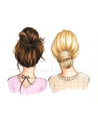 Bunday Print Bff Drawings Drawings Of Friends Best Friend Drawings