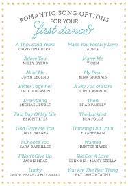 Romantic Songs For Your First Dance Wedding Songs Reception Wedding Songs Wedding Playlist