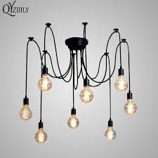 Pendant Lights Lustres Spider Pendant Lamp Luminaire Multiple Adjustab Zxeus