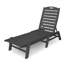 Outdoor chaise lounge available for delivery today. Polywood Nautical Chaise Outdoor Lounge Chair Vermont Woods Studios