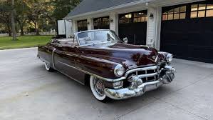 Image result for Burgundy Maroon 1953 Cadillac
