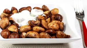 Champignonpfanne Wie Vom Weihnachtsmarkt Selber Machen Champignons Maronen Zubereiten Kostlich Vegetarisch