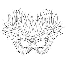 Karneval Maske Ausmalbild Venedig Ausmalbilder Masken Basteln Ausmalen Fur Kinder