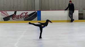 The classical technique of the entrance, a position fo the body and hand when entering a spin. Flying Camel Spin Practice Youtube