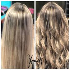 Straight Vs Curly Balayage Straight Hairstyles Balayage Curly Hair Styles
