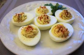 As you can probably tell from the recipe, this is the dijon / mayo / vinegar version, and it's the best one i've ever used. Healthy Deviled Eggs Saladmaster Recipes