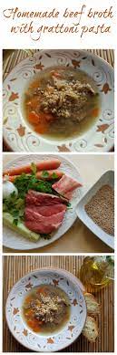 Homemade Beef Broth With Whole Wheat Grattoni Pasta The Pasta Project Recipe Homemade Beef Broth Homemade Beef Pasta Dishes