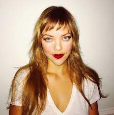 Copper Hair Baby Bangs Long Hair Long Hair With Bangs Haircut For Thick Hair