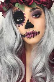 simple candy skull makeup saubhaya makeup