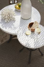 Shopping A Pure Marble Coffee Table Perfect For The Balcony Home Decor Singapore Tile Patio Table Mosaic Patio Table Round Patio Table