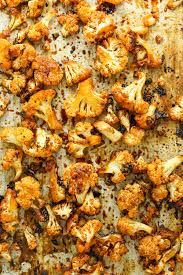 Sweet And Spicy Roasted Cauliflower From The Fitchen
