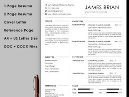 Minimal word resume template with 10 pages. Teacher Resume Template With Cover Letter And Reference Page Instant Download Teaching Resources