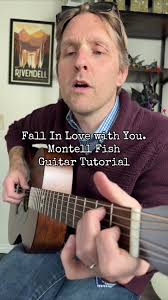 Easy Guitar Tutorial for Fall in Love with You by Montell Fish