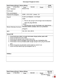 Rph bm + rph pkjr + rph pendidikan sivik. Rph Bm Tahun 3 Minggu 23