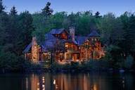 Woodland Point Main House - Rustic - Exterior - Boston - by Carl ...