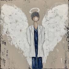 Doctor Painting Doctor Angel Angel Art Angel Wings Doctor Etsy Doctor Painting Angel Art Painting