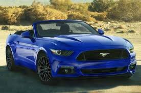 Mustang Gt Convertible In Lightning Blue Mustang Mustang Convertible Ford Mustang Fastback