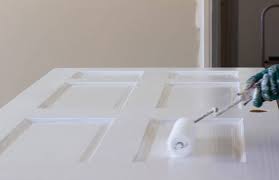 But this approach works only if you cut in carefully and avoid getting paint on the. Do You Paint Door With Brush Or Roller Eco Paint Inc