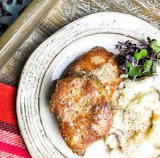 I rubbed them first with the olive oil and then the seasonings. Boneless Pork Chops Instant Pot Recipe A Pressure Cooker