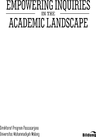 EMPOWERING INQUIRIES IN THE ACADEMIC LANDSCAPE