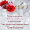 Or, enhance one of the happy anniversary wishes listed. 3