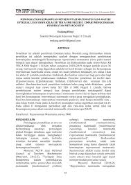 Terselesaikannya penulisan buku ini juga tidak terlepas dari bantuan beberapa pihak. Pdf Meningkatkan Kemampuan Representasi Matematis Pada Materi Integral Luas Siswa Kelas Xii Tek A Smk Negeri 1 Cimahi Menggunakan Pendekatan Metakognitif