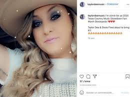 Taylor Dee, véritable star de la country, est morte à l'âge de 33 ans