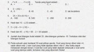 Nah, biar makin siap dan percaya diri, yuk kita latihan soal usbn matematika kelas 6 bareng. Soal Cerita Materi Bilangan Pecahan Kelas 6 Jawabanku Id