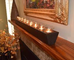 No matter the room's color, style, or mood, an arrangement of candles goes a long way in making your home more warm and welcoming to guests. Amazon Com 36 Long 9 Candle Centerpiece Table Centerpiece Candle Centerpiece Candle Holder Mantel Decor Mantel Centerpiece Bathtub Candles Handmade