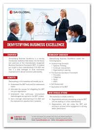 Demystifying Business Excellence Fact Sheet Magazine Layout Design Page Layout Design