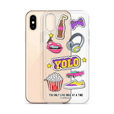 Unique phone stickers featuring millions of original designs created and sold by independent. Yolo Stickers Clear Iphone Case Shadawear