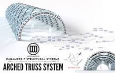 Grasshopper for Rhino 7 3D Truss System from Curve Parametric Architecture  and Design