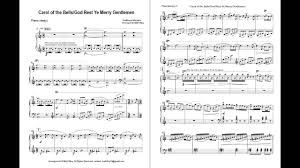 This download includes sheet music (pdf) for: Carol Of The Bells God Rest Ye Merry Gentlemen Easy Piano Youtube