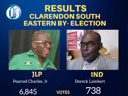 Clarendon Se By Election Pearnel Charles Jr Wins By More Than 6 000 Votes News Jamaica Gleaner