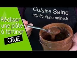 Pate A Tartiner Crue Au Cacao Cru Recette Gateau Chocolat Sans Cuisson Pate A Tartiner Cuisine Et Boissons