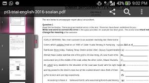 Terdapat beberapa peperiksaan yang hendak dilakukan oleh. Trial Exam Pt3 2016 Jawapan For Android Apk Download