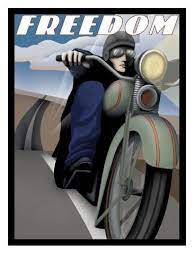 Freedom Rider Giclee Print Art Com In 2021 Freedom Riders Vintage Motorcycle Art Giclee Print