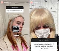 Billie eilish is both apologizing for and clarifying a recent video that surfaced of the singer using an asian slur and seemingly mocking asian accents billie eilish apologizes for, clarifies use of asian slur. Billie Eilish Hid Her Blonde Hair For Six Weeks Vg