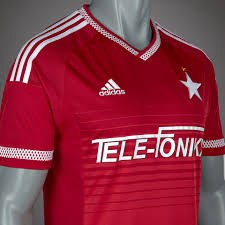 Wisla krakow football shirt xl home soccer jersey biała gwiazda poland 2015 2016. Adidas Wisla Krakow 16 17 Home Shirt Mens Replica Shirts Power Red Collegiate Red White Pro Direct Soccer