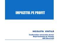 Acest lucru este posibil prin două modalități. Impozit Pe Profit Suport Seminar Docsity
