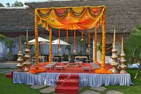 Trending Styles To Decorate Outdoor Weddings And Events Outdoor Indian Wedding Mandap Decor Hindu Wedding Decorations
