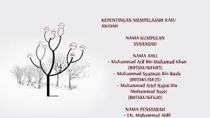Maybe you would like to learn more about one of these? Kepentingan Ilmu