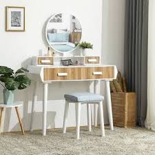 Derby Vanity With Mirror In 2020 Vanity Table Set Vanity Set With Mirror Vanity Table